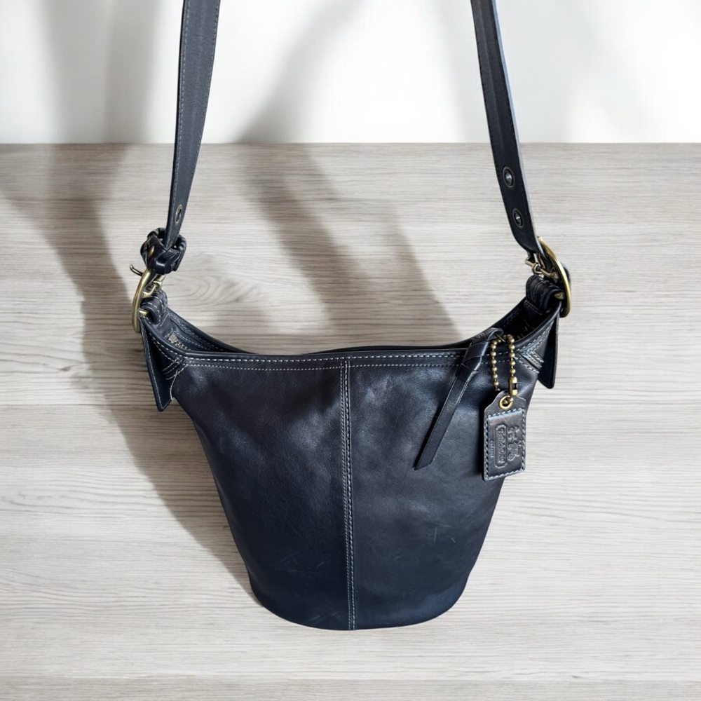 SOLD - Coach Bleecker Tattersall Duffle